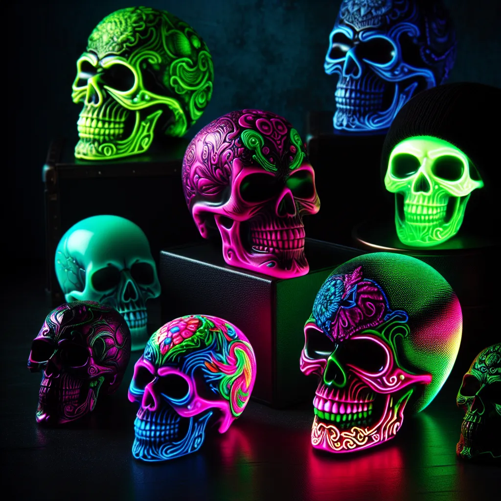 Neonowe Czaszki – Personalizacja, która Przyciąga Wzrok